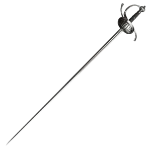 Ribbed Shell Swept Hilt Rapier