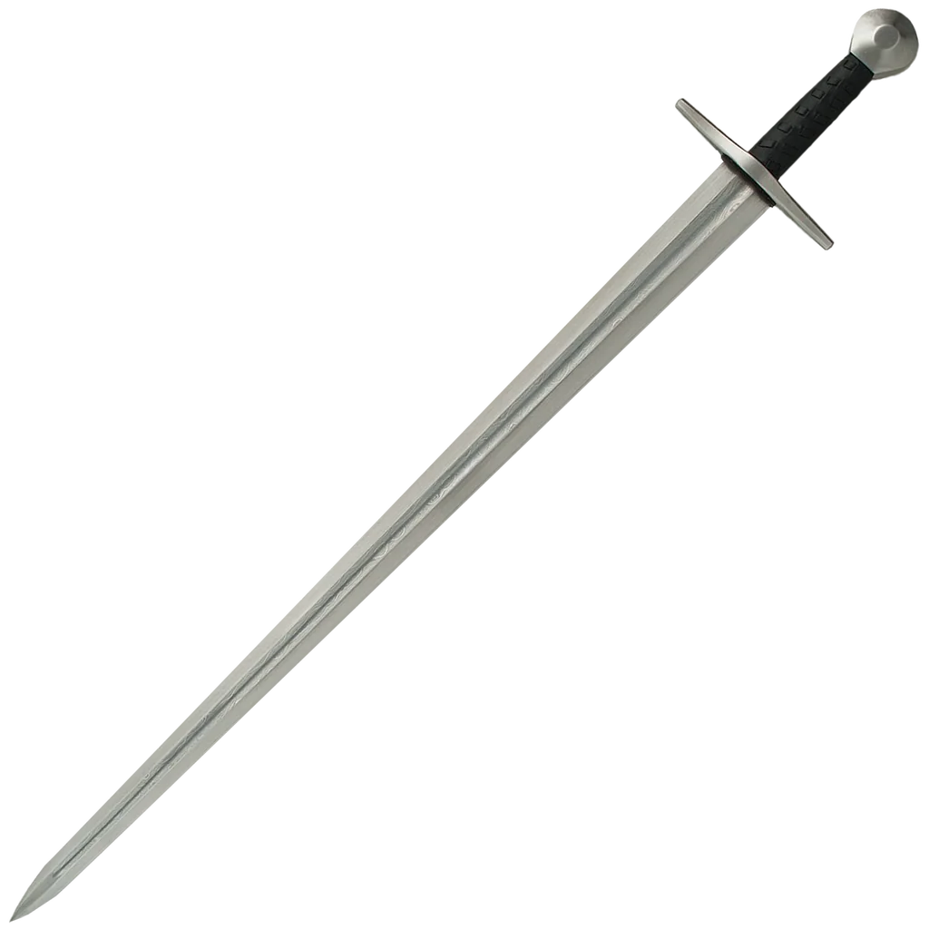 Knightly Sword - Folded Steel Blade