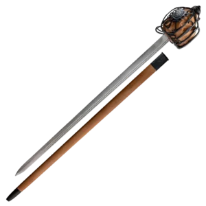 Basket-Hilt Backsword Antiqued