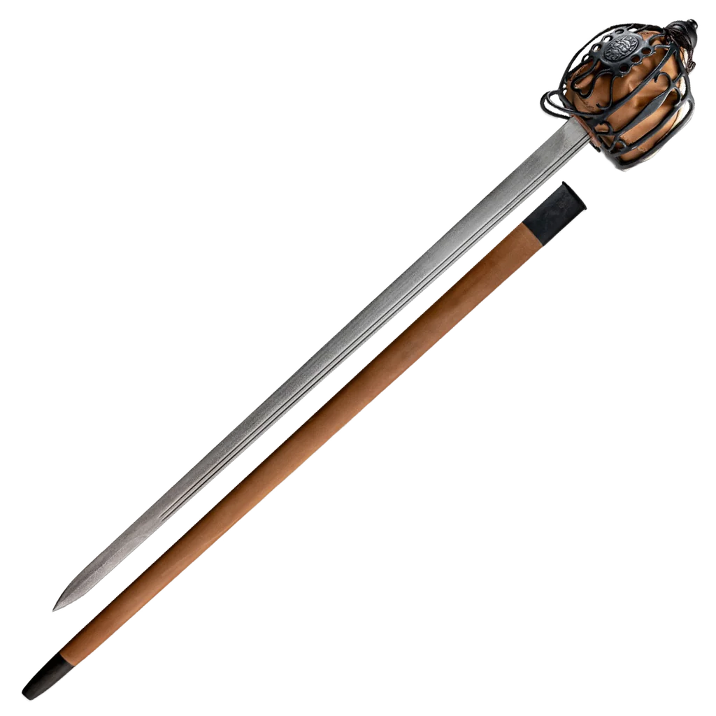 Basket-Hilt Backsword Antiqued