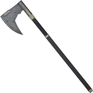Officially Licensed Bearded Axe of Gimli with Plaque from Lord of the Rings