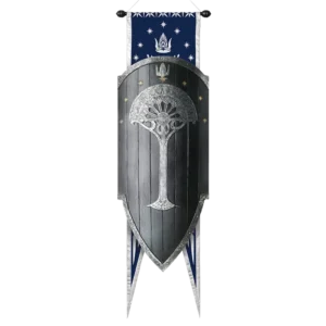 Officially License Second Age Gondorian War Shield from Lord of the Rings
