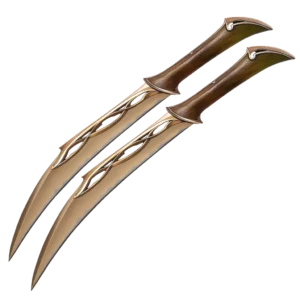 Officially Licensed DESOLATION SMAUG KNIVES OF TAURIEL from The Hobbit