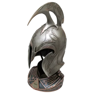 Officially Licensed RIVENDELL ELF HELM WITH STAND from The Hobbit