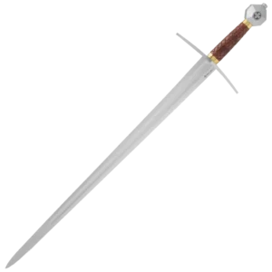 HONSHU HISTORIC FORGED TEMPLAR SWORD WOODEN GRIP