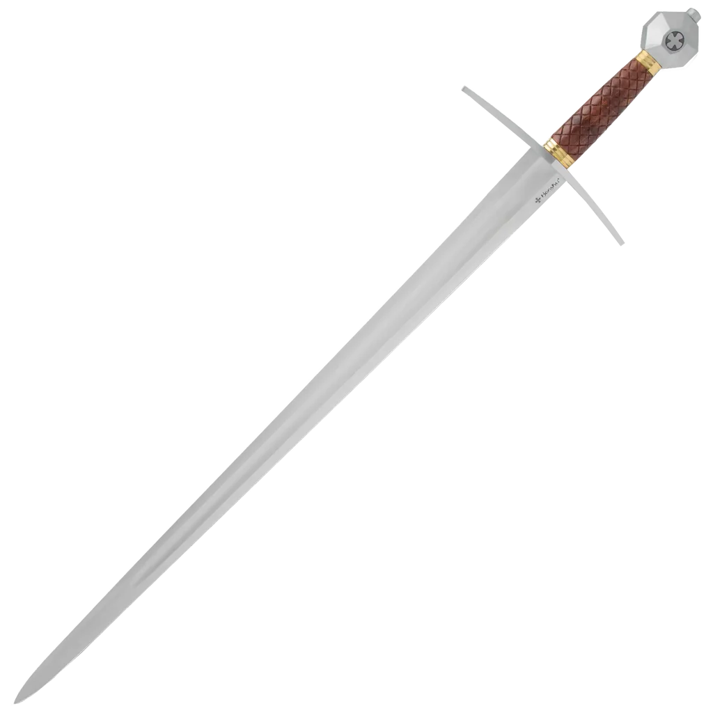 HONSHU HISTORIC FORGED TEMPLAR SWORD WOODEN GRIP