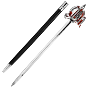 Nickel Basket Hilt Sword