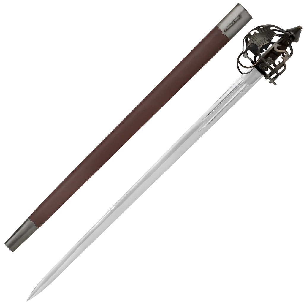 John Barnet Basket Hilt Sword Museum Quality