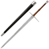 1400 Era 2 Handed Sword And Scabbard