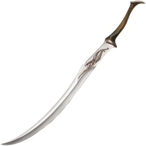 Officially Licensed Mirkwood Infantry Sword and Display from The Hobbit