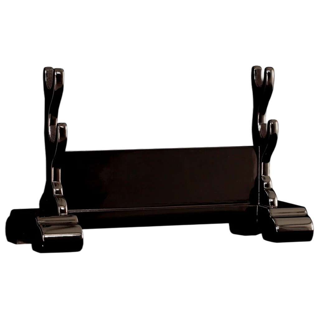 Samurai Sword Stand-Black Lacquer
