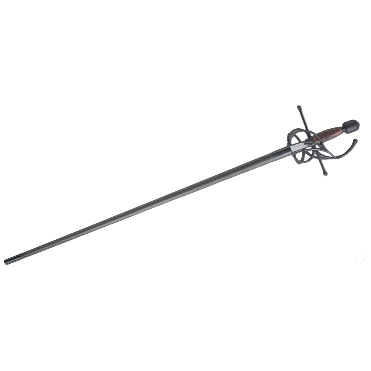 Swept Hilt Rapier Black Finish - Image 2