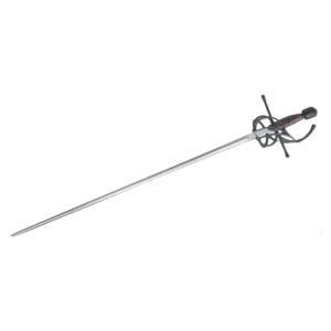 Swept Hilt Rapier Black Finish