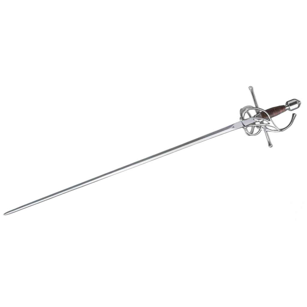 Swept Hilt Rapier Polished