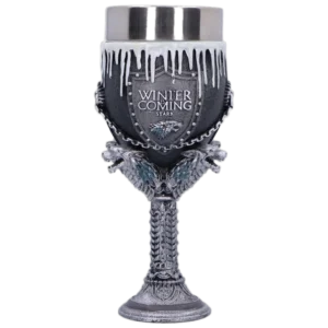 Game of Thrones House Stark Goblet Wine Glass 17.5cm