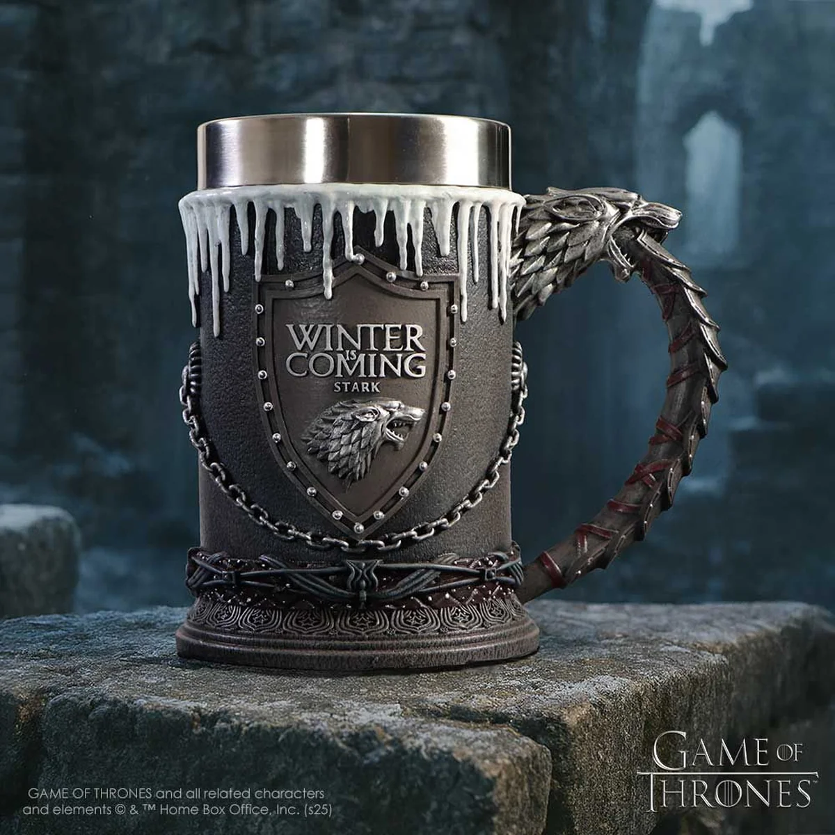 Game of Thrones House Stark Tankard Mug 14.7cm - Image 7
