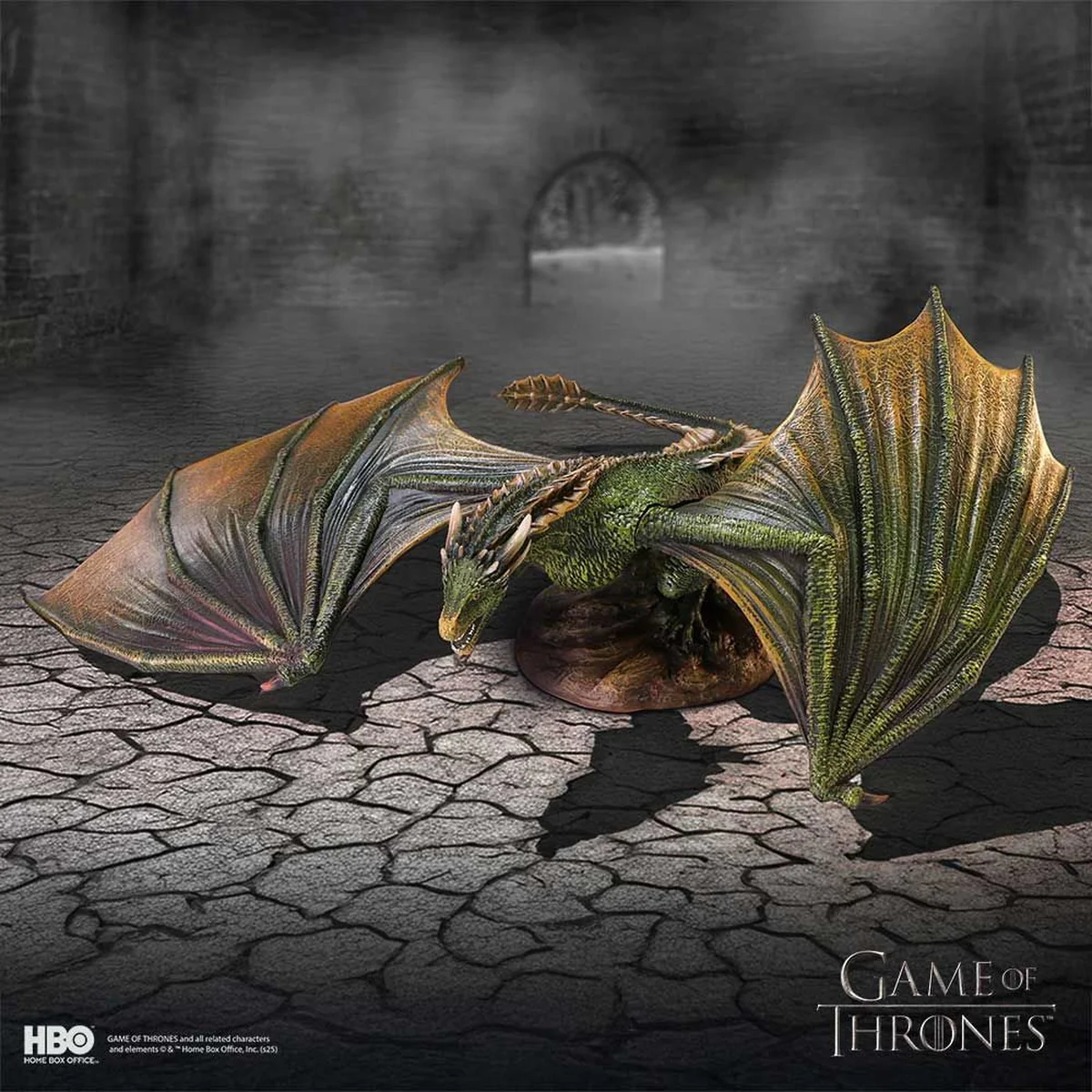 Game of Thrones Rhaegal Large Dragon Figurine - Image 7