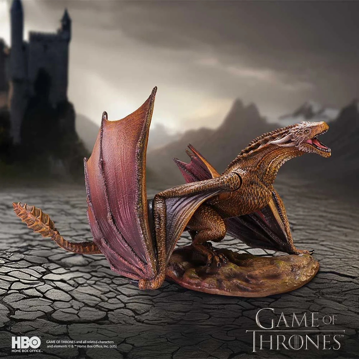 Game of Thrones Viserion Large Dragon Figurine - Image 7