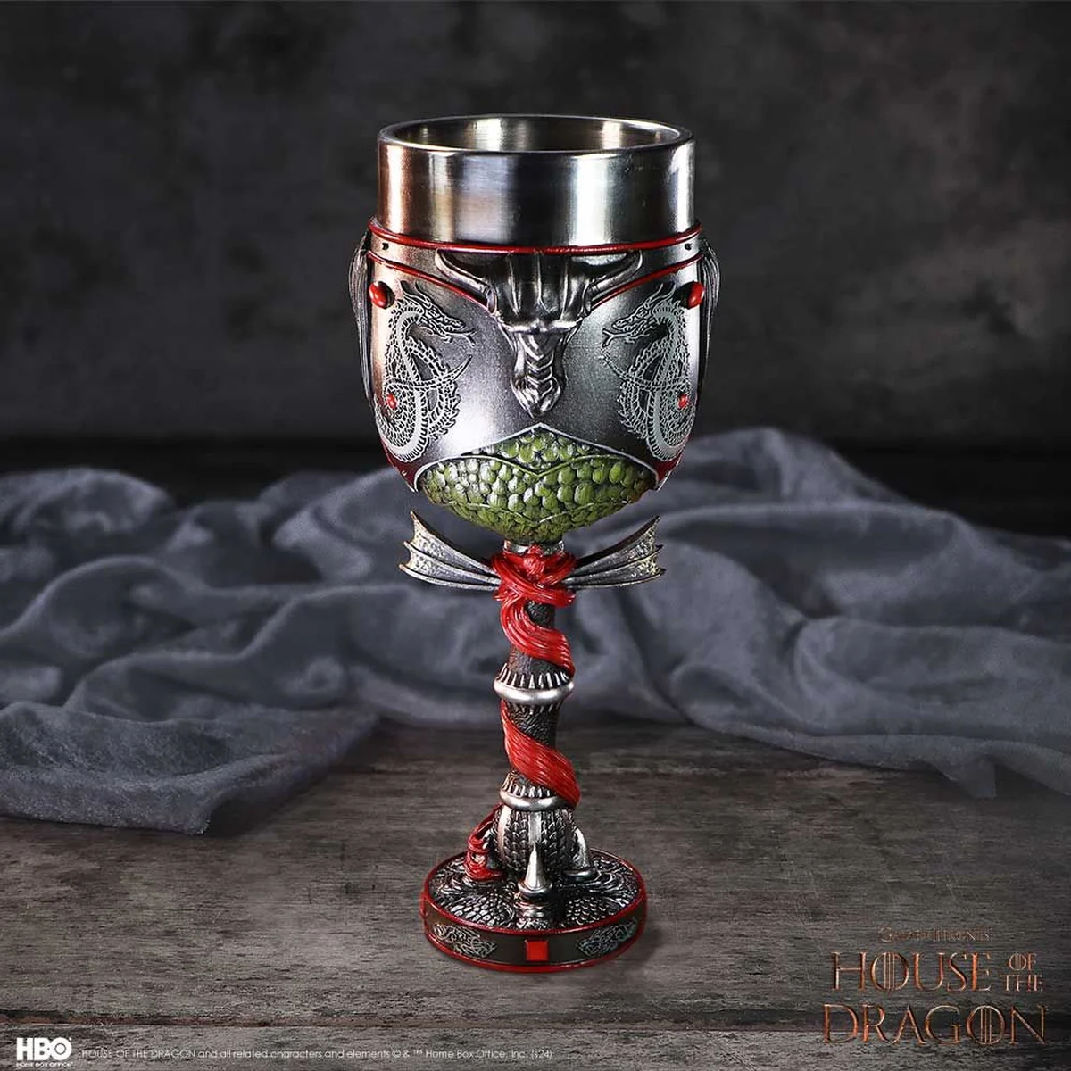 House of the Dragon Daemon Targaryen Crest Goblet - Image 7
