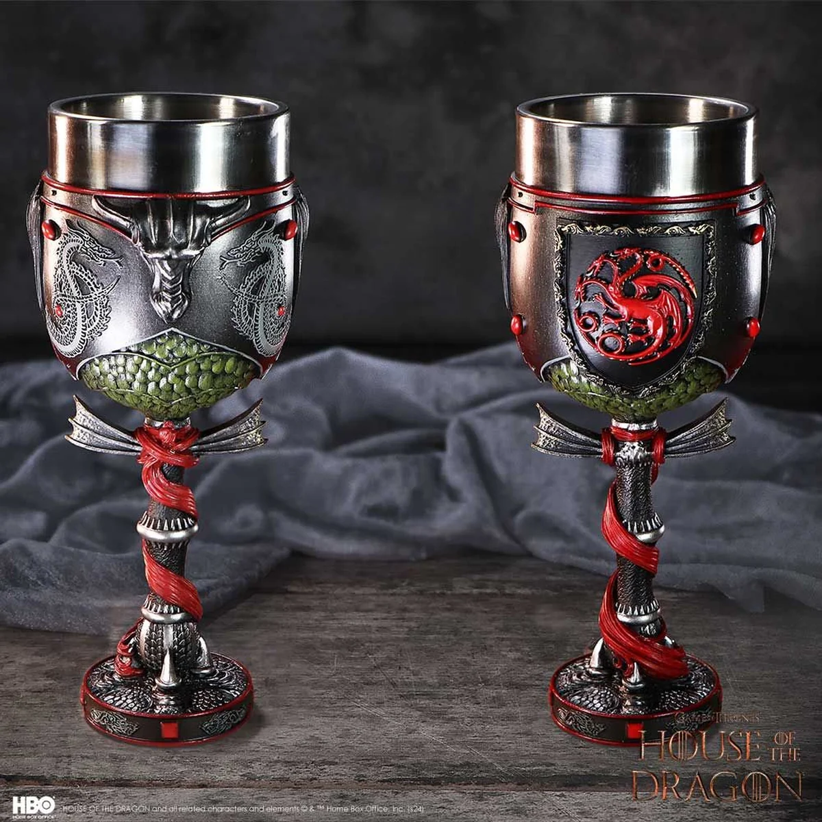 House of the Dragon Daemon Targaryen Crest Goblet - Image 8