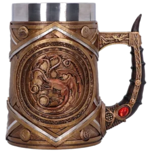 House of the Dragon Targaryen Crown and Dagger Tankard 16cm
