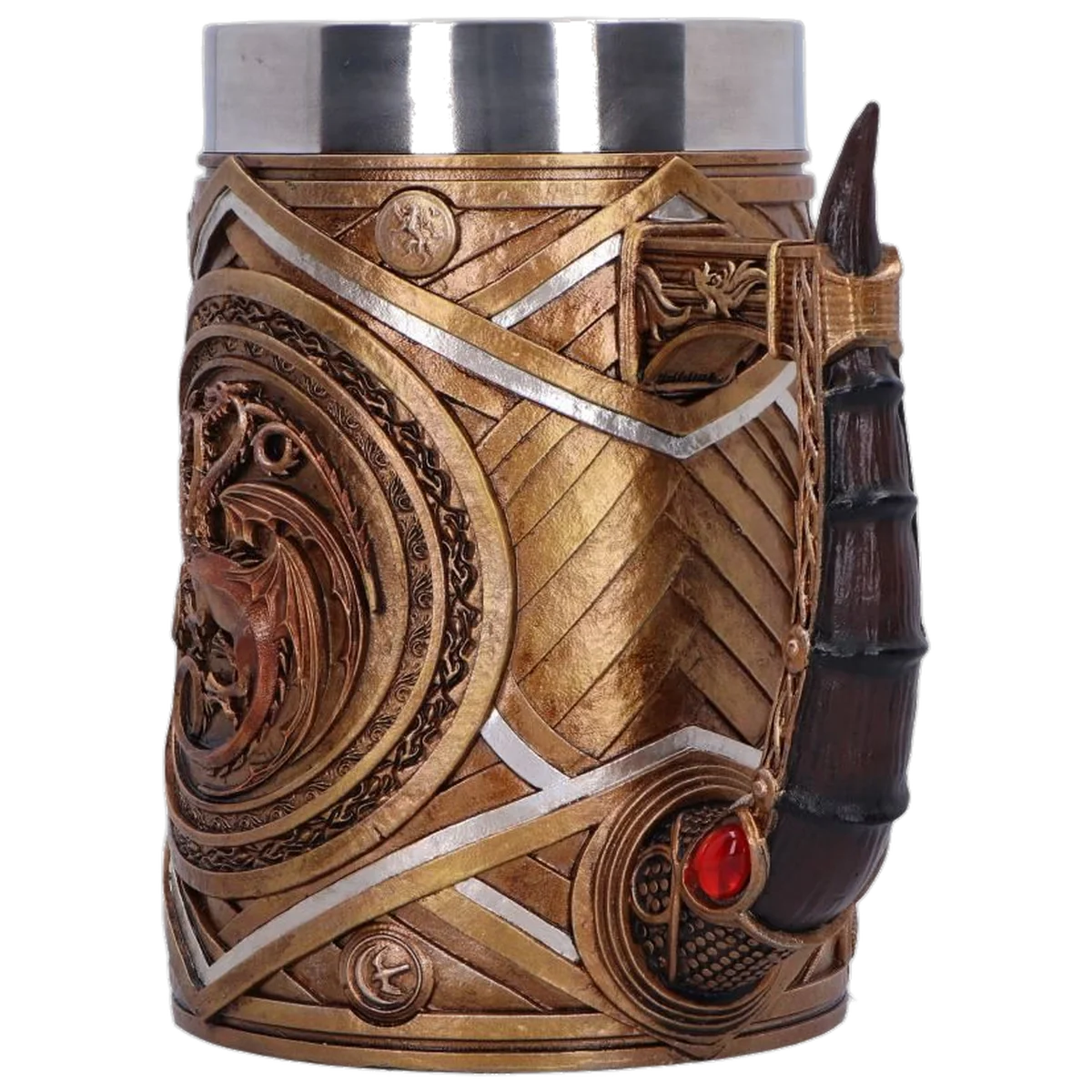 House of the Dragon Targaryen Crown and Dagger Tankard 16cm - Image 2