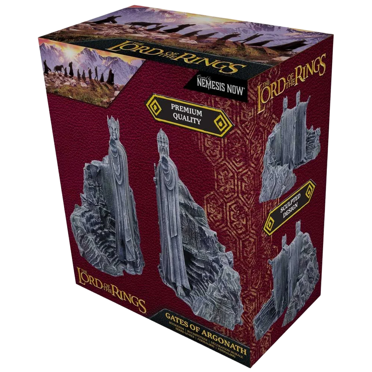 Lord of the Rings Gates of Argonath Bookends Large (31cm) - Image 7