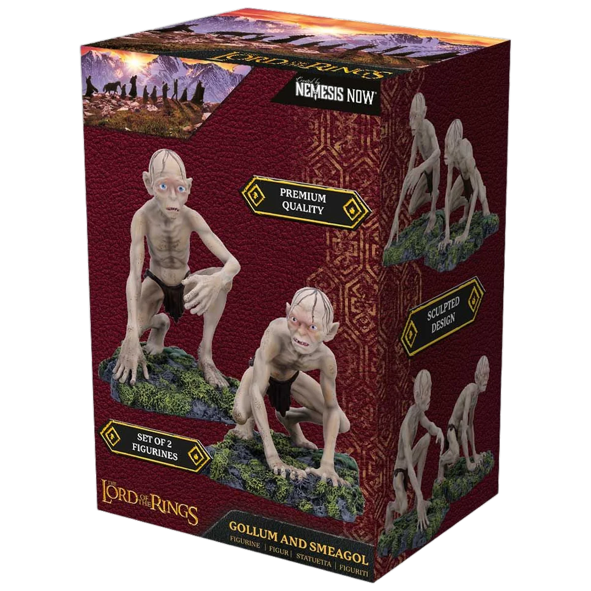Lord of the Rings Gollum and Smeagol (Set of 2) - Image 7