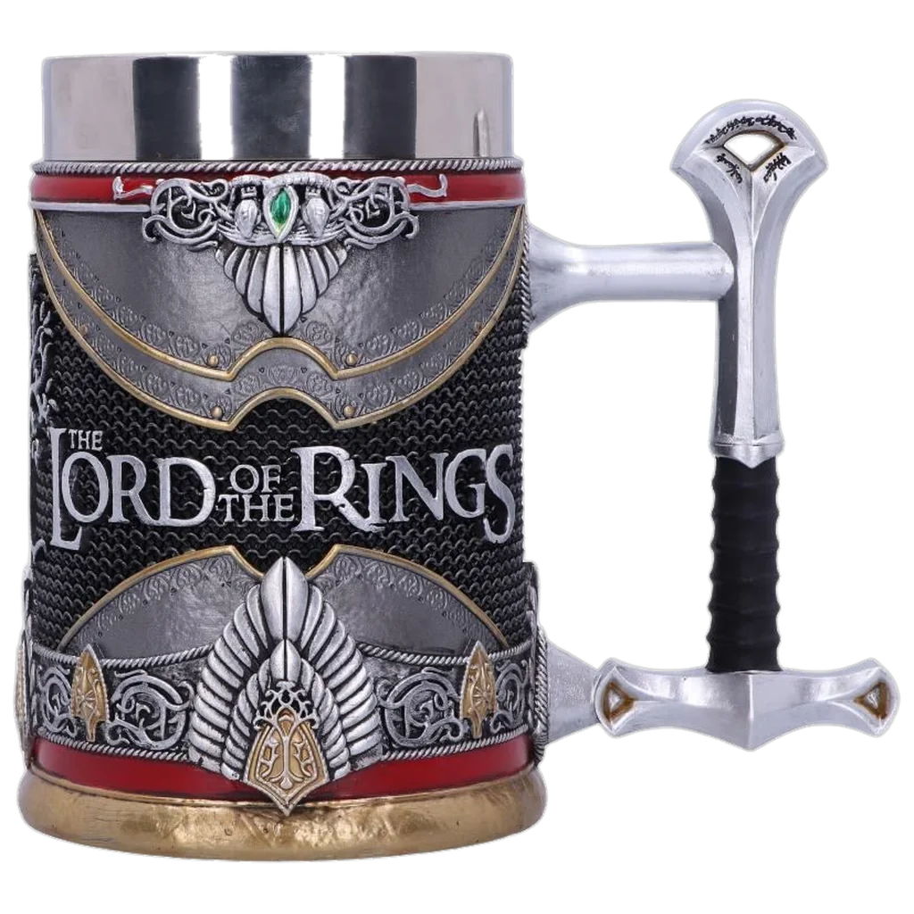 Officially Licensed Lord of the Rings Aragorn Tankard 15.5cm