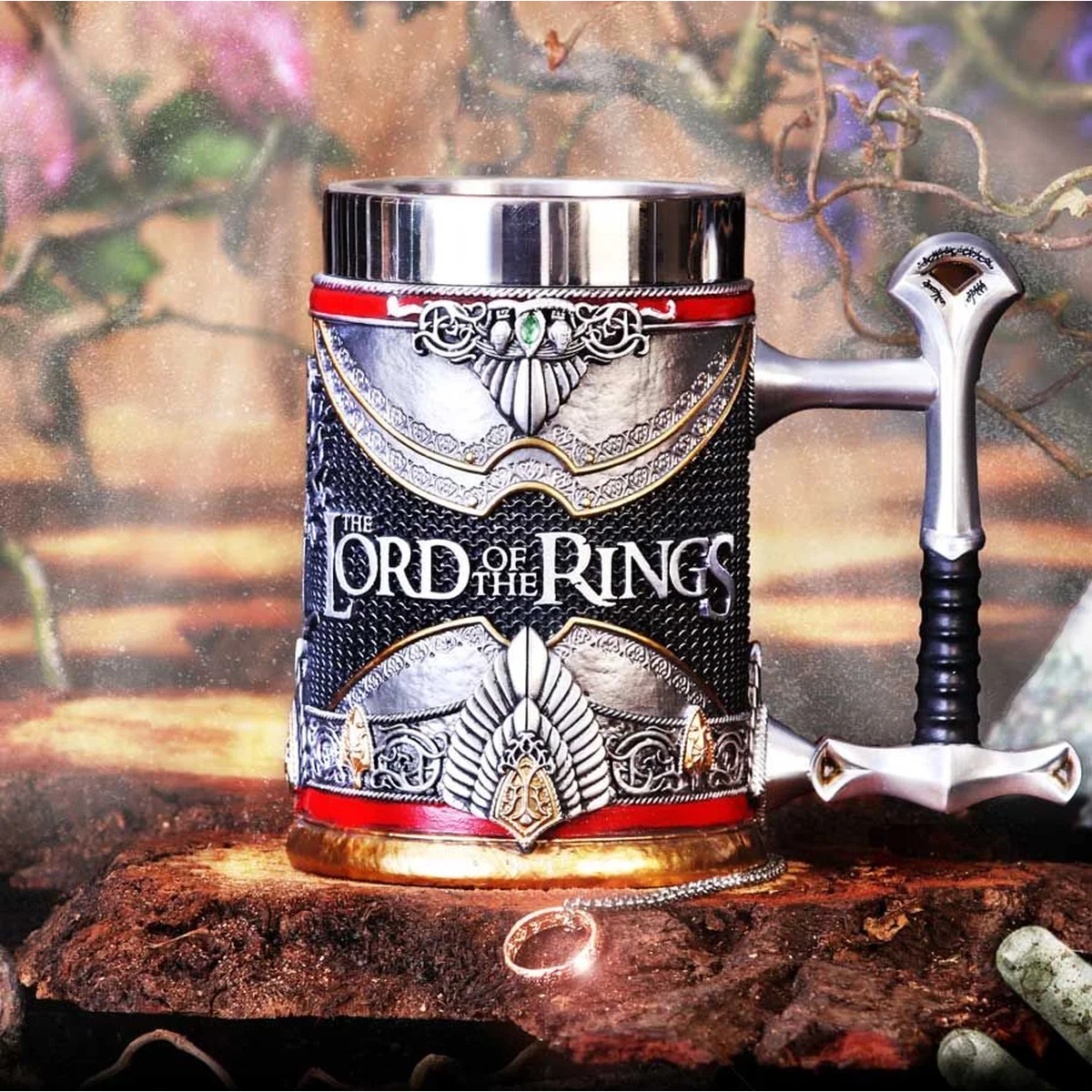 Officially Licensed Lord of the Rings Aragorn Tankard 15.5cm - Image 9