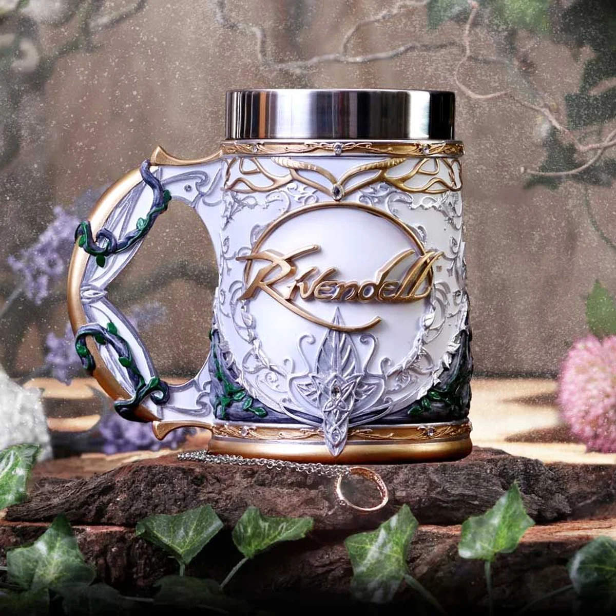 Officially Licensed Lord of the Rings Rivendell Tankard 15.5cm - Image 7