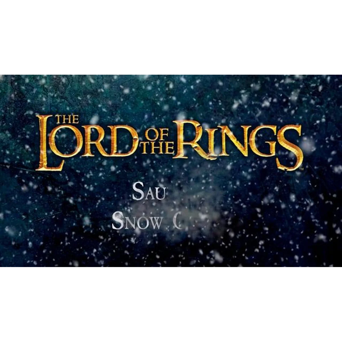 Officially Licensed Lord of the Rings Sauron Snow Globe 18cm - Image 8