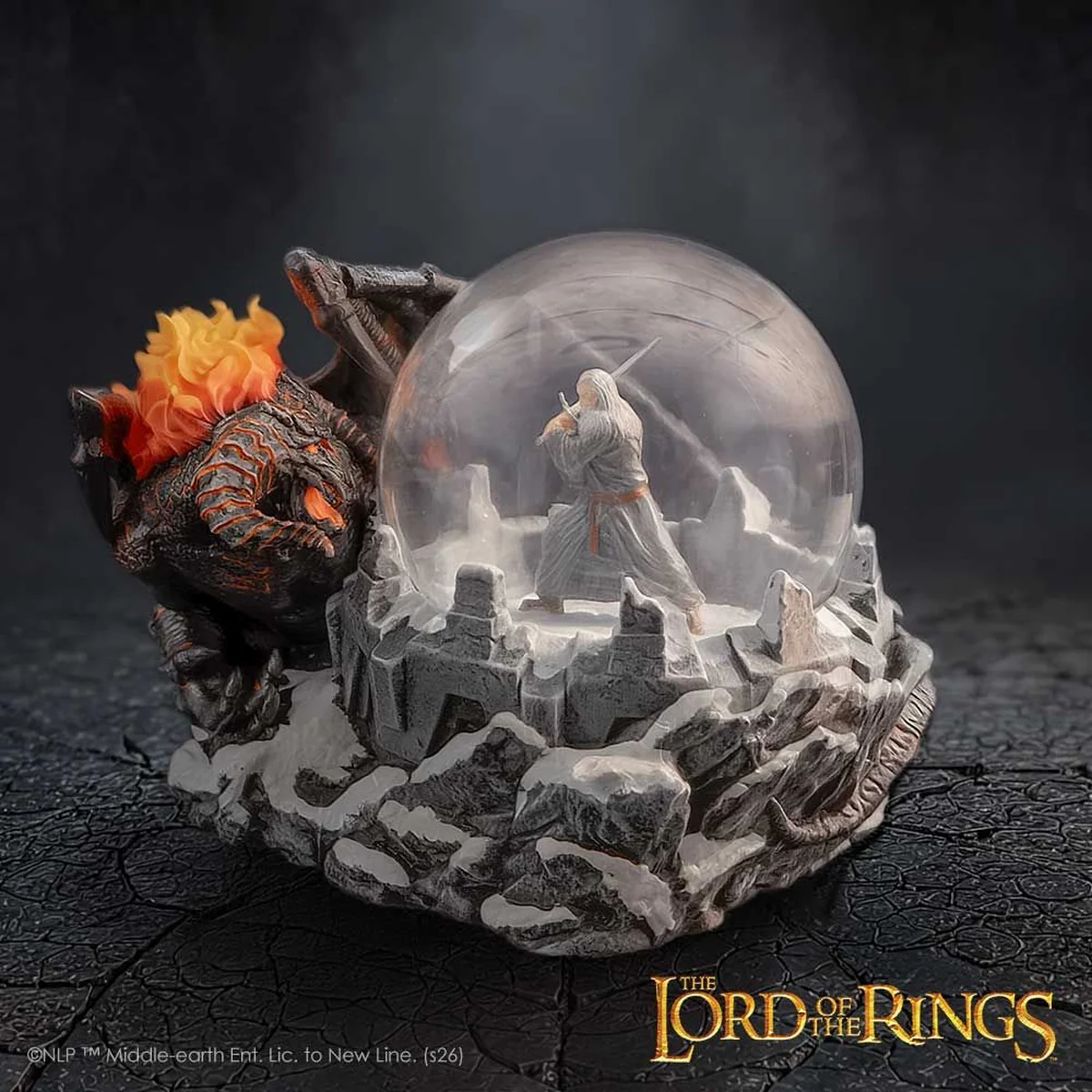 Lord of the Rings Battle of the Peak Snow Globe - Image 7